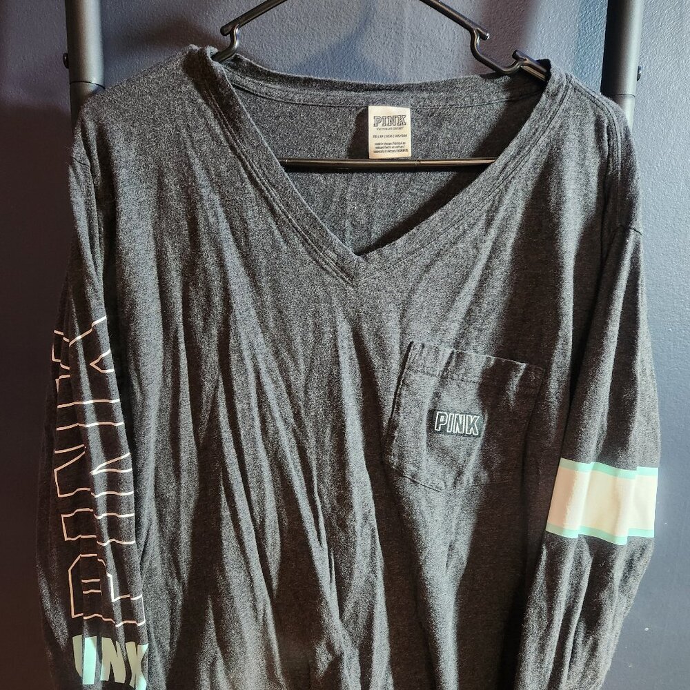 Pink Victoria's Secret Long Sleeve Tee